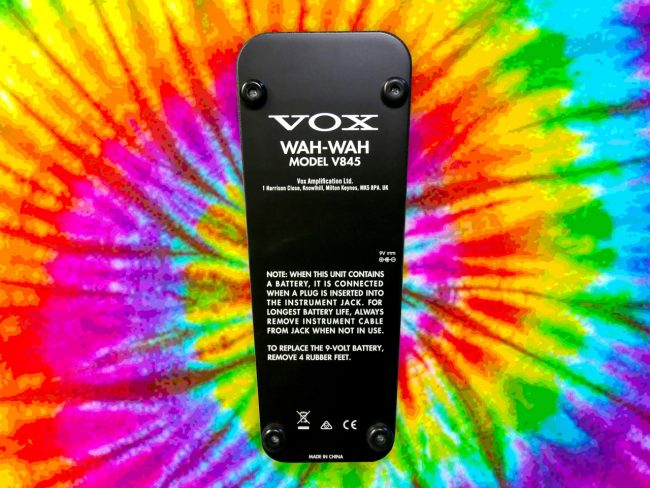 Vox v845 plate